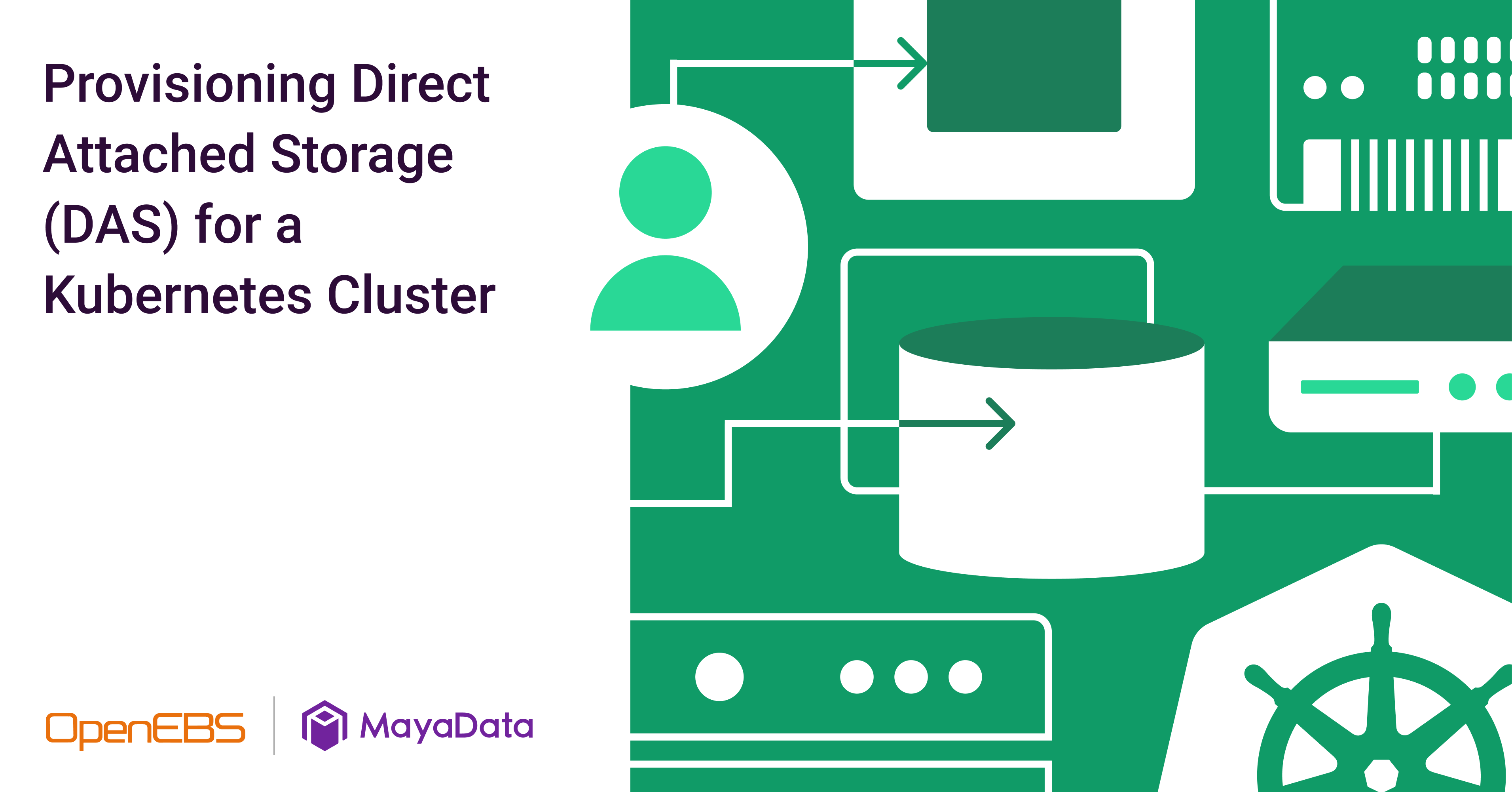 How to provision Direct Attached Storage (DAS) for a Cluster